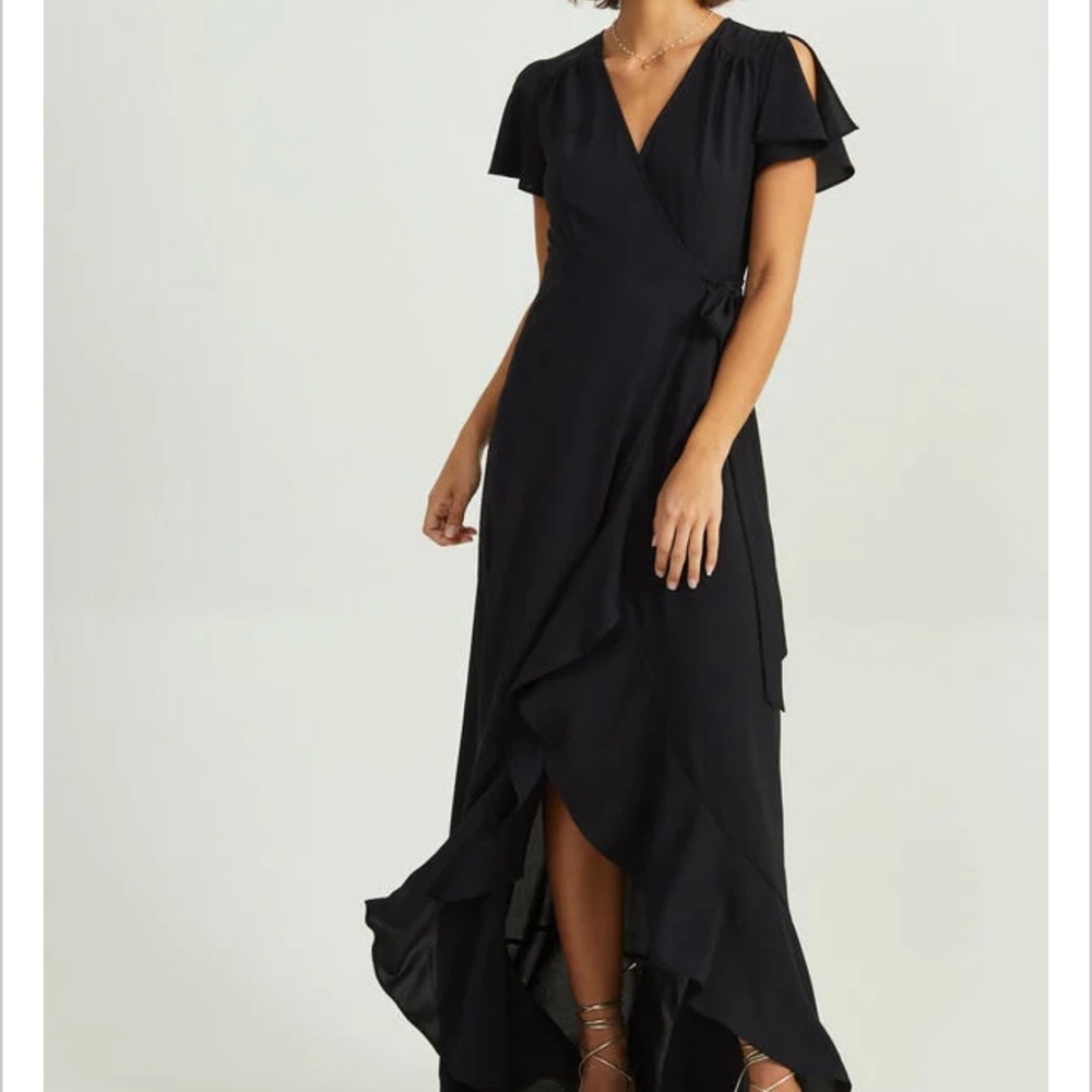Navy Blue Maxi Dress